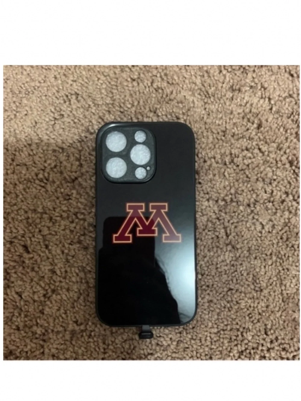 4 items.iPhone 14pro LED light up case, Call Flash Phone Case